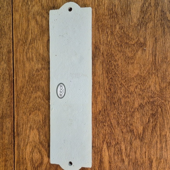 ABBOTT Cast Iron "Welcome" Sign Home Decor - Picture 7 of 15